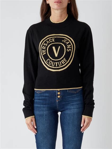 maglia versace ragazza|Maglieria Donna Jeans Couture .